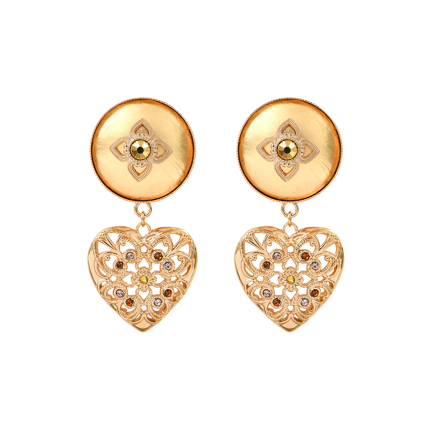 Fringe Invisible Clip on Earrings Dangle Gold Chandelier Clip - Etsy |  Earrings, Fine earrings, Clip on earrings